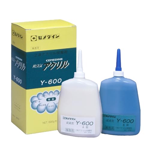 ｾﾒﾀﾞｲﾝ Y-600黄 2液<600g>ﾁｭｰﾌﾞ Amazon.co.jp: セメダイン メタルロックY600 600gセット AY-020